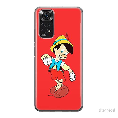 ERT GROUP mobiltelefonfodral för Xiaomi REDMI NOTE 11S 4G / 11 originalt och officiellt licensierat Disney mönster Pinocchio 001, fodral tillverkad av TPU plast 5905511568030