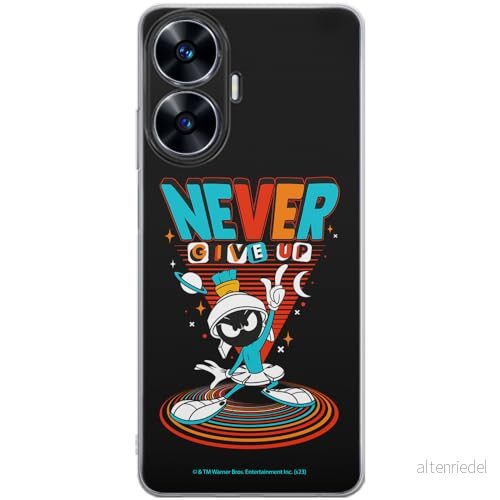 ERT GROUP mobiltelefonfodral för Realme C55 originalt och officiellt licensierat Looney Tunes mönster Marvin 006 optimalt anpassad till formen på mobiltelefonen, fodral tillverkad av TPU plast 5905795130350