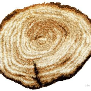 Vervaco spärrkrok formad matta träd stump 5413480423576