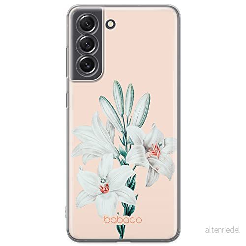ERT GROUP mobiltelefonfodral för Samsung S21 FE originalt och officiellt licensierat Babaco mönster Flowers 039 optimalt anpassad till formen på mobiltelefonen, fodral tillverkad av TPU plast 5905131306654