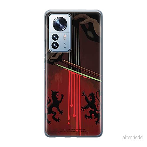 ERT GROUP mobiltelefonfodral för Xiaomi 12 PRO originalt och officiellt licensierat Game of Thrones mönster 005 optimalt anpassad till formen på mobiltelefonen, fodral tillverkad av TPU plast 5905511514297