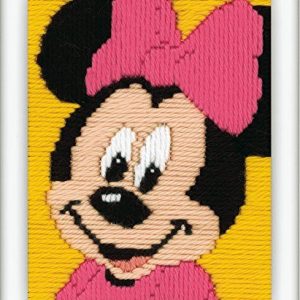 Vervaco lång söm: Mimmi mus, 100% bomull, blandat, 40 x 3 20 cm 5413480101627