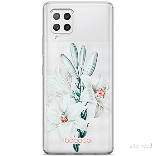 ERT GROUP mobiltelefonfodral för Samsung A42 5G originalt och officiellt licensierat Babaco mönster Flowers 039 optimalt anpassad till formen på mobiltelefonen, gedeeltelijk transparant 5905131308498