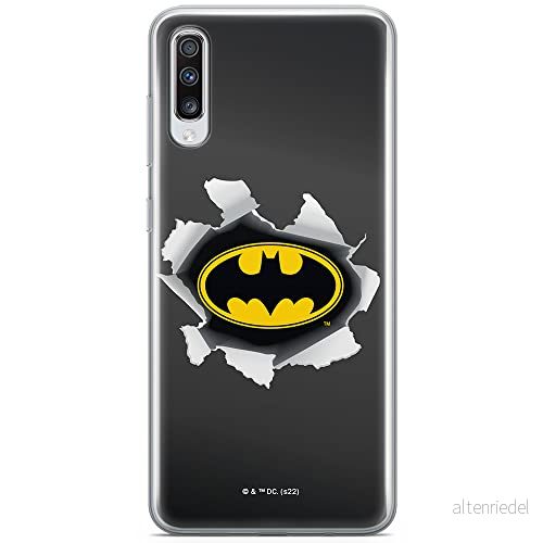 ERT GROUP mobiltelefonfodral för Samsung A70 originalt och officiellt licensierat DC mönster Batman 059 optimalt anpassad till formen på mobiltelefonen, fodral tillverkad av TPU plast 5905131534484