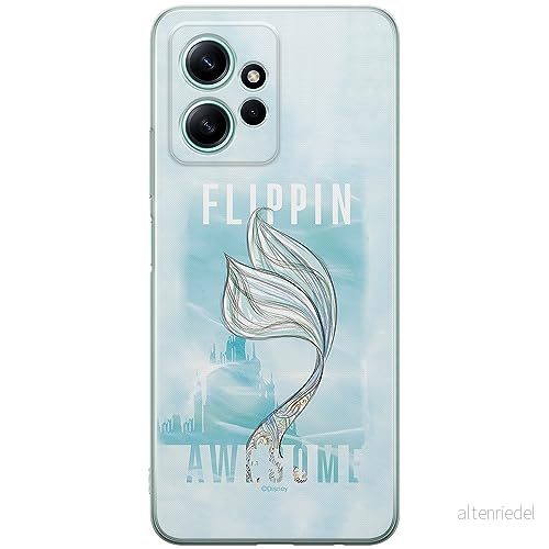 ERT GROUP mobiltelefonfodral för Xiaomi REDMI NOTE 12 4G originalt och officiellt licensierat Disney mönster Ariel 006 optimalt anpassad till formen på mobiltelefonen, fodral tillverkad av TPU plast 5905511953751