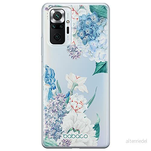 ERT GROUP mobiltelefonfodral för Xiaomi REDMI NOTE 10 PRO originalt och officiellt licensierat Babaco mönster Flowers 027 optimalt anpassad till formen på mobiltelefonen, gedeeltelijk transparant 5905131265012