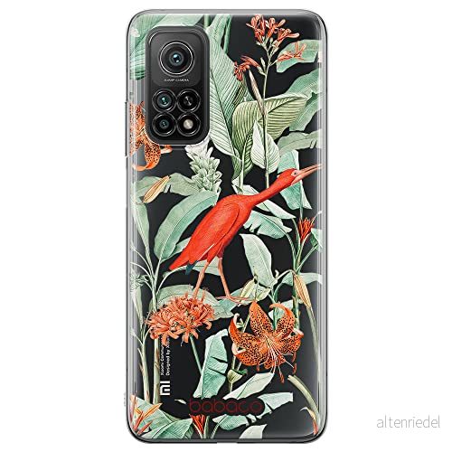 ERT GROUP mobiltelefonfodral för Xiaomi Redmi Note 11T 5G/11S 5G/POCO M4 Pro 5G originalt och officiellt licensierat Babaco mönster Flowers 049, gedeeltelijk transparant 5905131343734