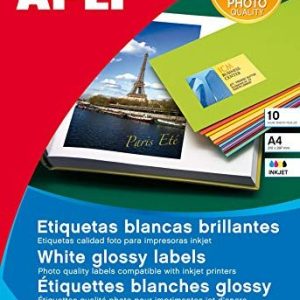 APLI 2922 Vita fotokvalitetsetiketter 88,9 x 127,0 mm 10 ark 8410782029229 APLI 2922 Vita fotokvalitetsetiketter 88,9 x 127,0 mm 10 ark 8410782029229