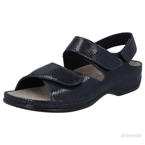 Berkemann dam Rina sandal, Mörkblå glans, 42 EU 4049261921163