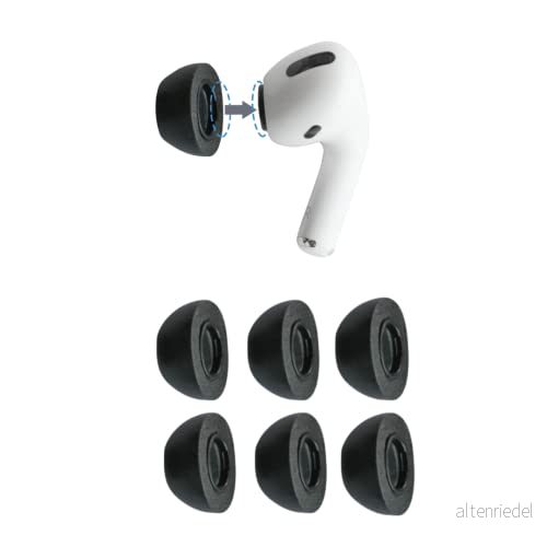 Comply Premium skumöronproppar, kompatibla med AirPods Pro, version 2.0, stor storlek, 3 par 655942440386