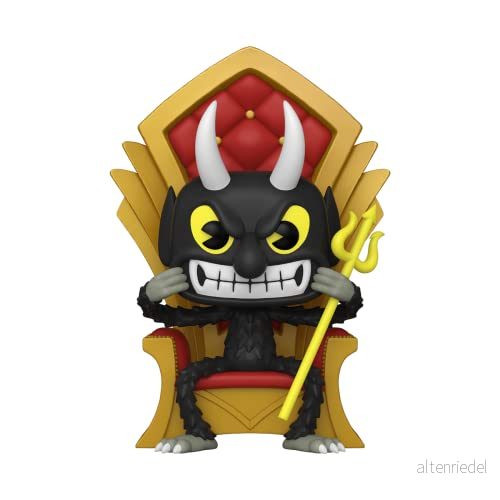 Cuphead Diable sur chaise Pop! De luxe 889698614160