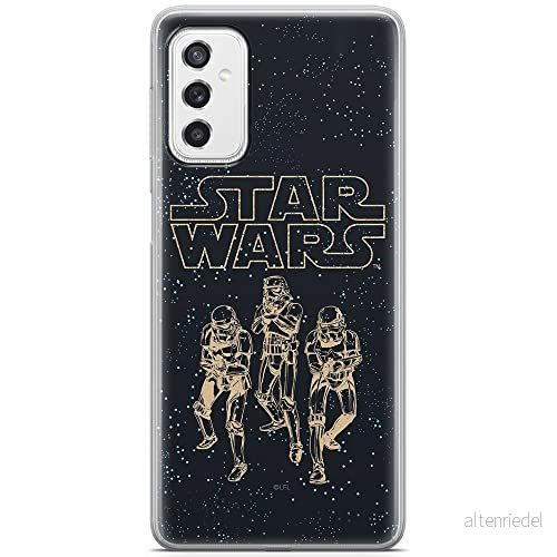 ERT GROUP mobiltelefonfodral för Samsung M52 5G originalt och officiellt licensierat Star Wars mönster 005 optimalt anpassad till formen på mobiltelefonen, fodral tillverkad av TPU plast 5904805491504