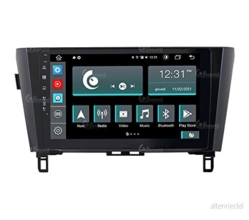 Costum Fit Bilradio för Nissan Qashqai Android GPS Bluetooth WiFi USB Full HD Touchscreen Display 10" Easyconnect Processor 8core Röstkontroller 8059307174459