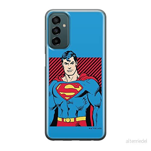 ERT GROUP mobiltelefonfodral för Samsung M13 4G/M23 5G/F23 originalt och officiellt licensierat DC mönster Superman 029 optimalt anpassad till formen på mobiltelefonen, fodral tillverkad av TPU plast 5905511373054