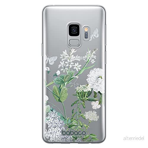 ERT GROUP mobiltelefonfodral för Samsung S9 originalt och officiellt licensierat Babaco mönster Flowers 033 optimalt anpassad till formen på mobiltelefonen, gedeeltelijk transparant 5905131287519