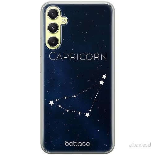 ERT GROUP mobiltelefonfodral för Samsung A34 5G originalt och officiellt licensierat Babaco mönster Zodiac Constellation 010 anpassad till formen på mobiltelefonen, fodral tillverkad av TPU plast 5905511778569
