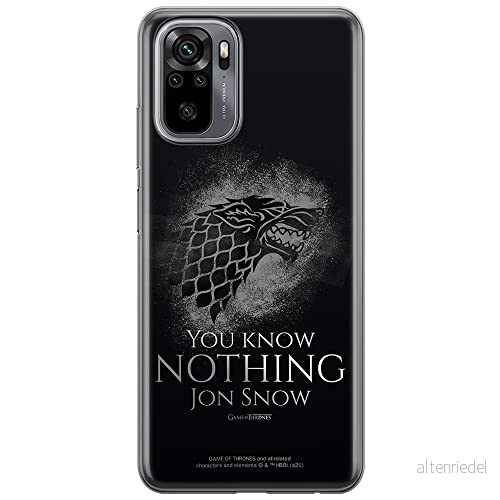 ERT GROUP mobiltelefonfodral för Xiaomi REDMI NOTE 10/ 10S originalt och officiellt licensierat Game od Thrones mönster of 020, fodral tillverkad av TPU plast 5903932694666