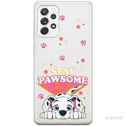 ERT GROUP mobiltelefonfodral för Samsung A73 5G originalt och officiellt licensierat Disney mönster Dalmatian 007 optimalt anpassad till formen på mobiltelefonen, gedeeltelijk transparant 5905511991852