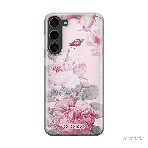 ERT GROUP mobiltelefonfodral för Samsung S23 originalt och officiellt licensierat Babaco mönster Flowers 050 optimalt anpassad till formen på mobiltelefonen, fodral tillverkad av TPU plast 5905511430412