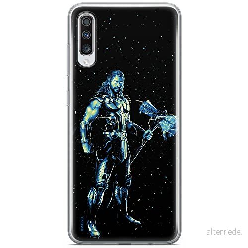 ERT GROUP Mobiltelefonskal för Samsung A70 original och officiellt licensierat Marvel mönster Thor 004 perfekt anpassat till mobiltelefonens form, fodral av TPU 5904805160684