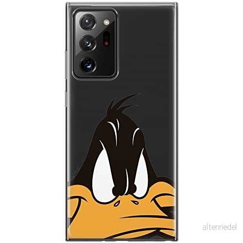 ERT GROUP mobiltelefonfodral för Samsung GALAXY NOTE 20 ULTRA originalt och officiellt licensierat Looney Tunes mönster Duffy 001 anpassad till formen på mobiltelefonen, gedeeltelijk transparant 5903040362747