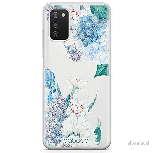ERT GROUP mobiltelefonfodral för Samsung A03S originalt och officiellt licensierat Babaco mönster Flowers 027 optimalt anpassad till formen på mobiltelefonen, gedeeltelijk transparant 5905131265197