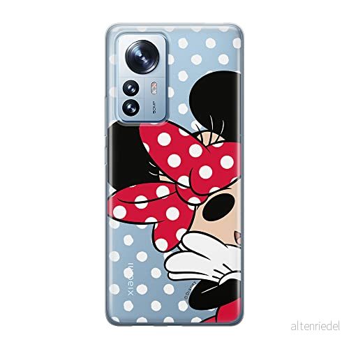 ERT GROUP mobiltelefonfodral för Xiaomi 12 PRO originalt och officiellt licensierat Disney mönster Minnie 003 optimalt anpassad till formen på mobiltelefonen, gedeeltelijk transparant 5905511521233