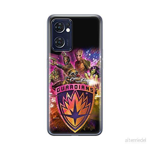 ERT GROUP mobiltelefonfodral för Oppo RENO 7 5G originalt och officiellt licensierat Marvel mönster Guardians of the Galaxy 013 anpassad till formen på mobiltelefonen, fodral tillverkad av TPU plast 5905511300838