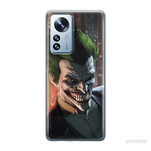 ERT GROUP mobiltelefonfodral för Xiaomi 12 PRO originalt och officiellt licensierat DC mönster Joker 004 optimalt anpassad till formen på mobiltelefonen, fodral tillverkad av TPU plast 5905511515812