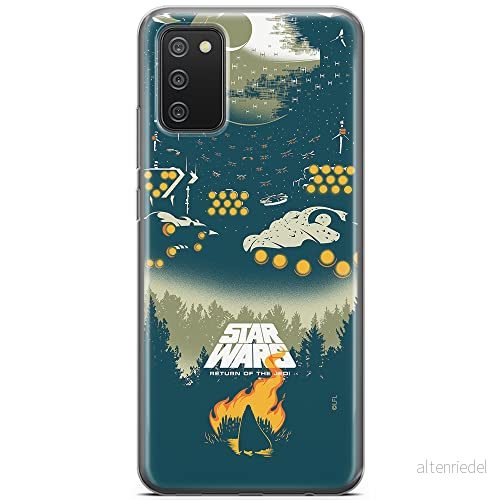 ERT GROUP mobiltelefonfodral för Samsung A02S originalt och officiellt licensierat Star Wars mönster 029 optimalt anpassad till formen på mobiltelefonen, fodral tillverkad av TPU plast 5903040232866