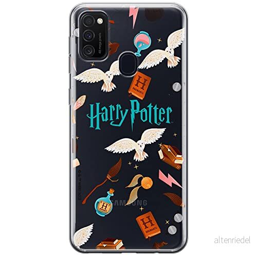 ERT GROUP mobiltelefonfodral för Samsung M21 / M30S originalt och officiellt licensierat Harry Potter mönster 228 optimalt anpassad till formen på mobiltelefonen, gedeeltelijk transparant 5905131699084