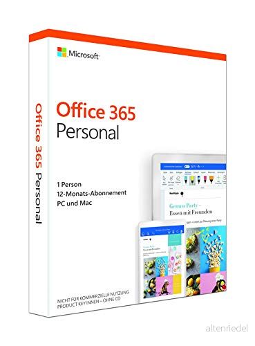 Microsoft Office 365 Personal 889842329919