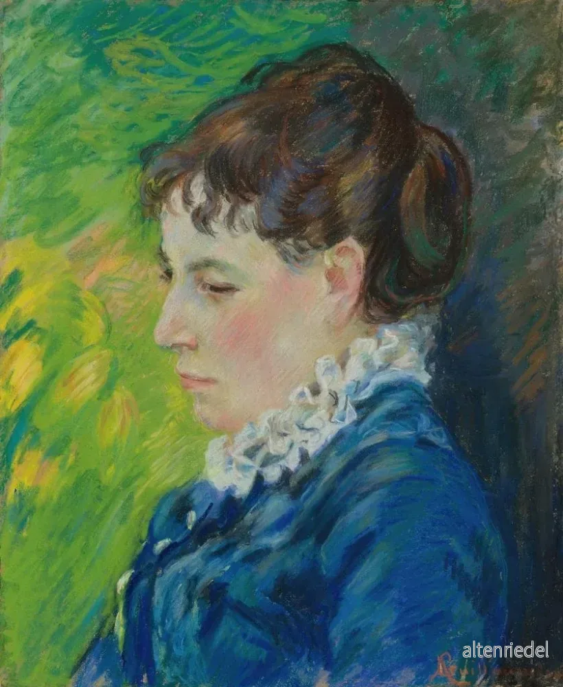 Målning av konstnärens kvinnoporträtt - Armand Guillaumin | Konsttryck - Bild 2