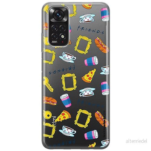 ERT GROUP mobiltelefonfodral för Xiaomi REDMI NOTE 11 4G/ 11S 4G originalt och officiellt licensierat Friends mönster 026 anpassad till formen på mobiltelefonen, gedeeltelijk transparant 5905795062439