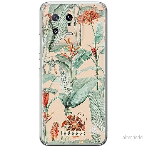 ERT GROUP mobiltelefonfodral för Xiaomi 13 originalt och officiellt licensierat Babaco mönster Flowers 048 optimalt anpassad till formen på mobiltelefonen, fodral tillverkad av TPU plast 5905511907761
