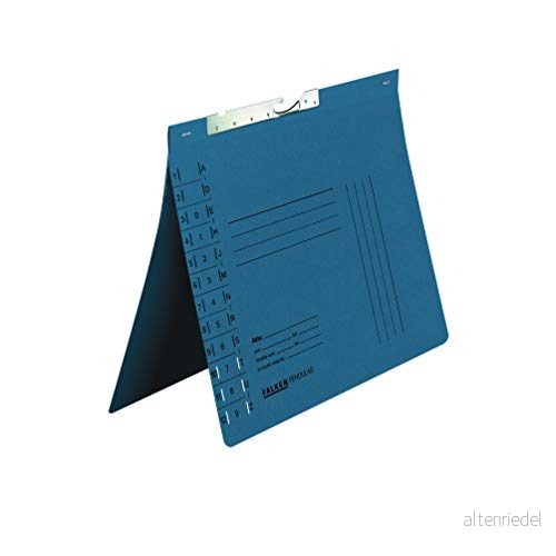 Falsk pendelstång och hängmapp Myndighetshäftning med stansning Behördenheftung blå 4014481213923