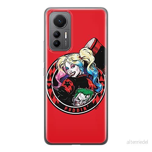 ERT GROUP mobiltelefonfodral för Xiaomi 12 LITE originalt och officiellt licensierat DC mönster Harley Quinn 002 optimalt anpassad till formen på mobiltelefonen, fodral tillverkad av TPU plast 5905511505615