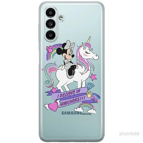 ERT GROUP mobiltelefonfodral för Samsung A13 5G/A04S originalt och officiellt licensierat Disney mönster Minnie 035 optimalt anpassad till formen på mobiltelefonen, gedeeltelijk transparant 5904805566622