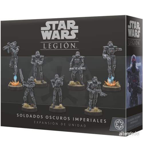 Atomic Mass Games, Star Wars Legion, Imperial Dark Soldiers, Miniatyrspel på spanska 841333120535