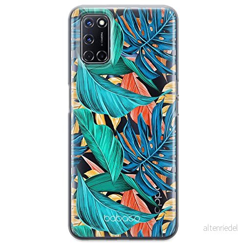 ERT GROUP mobiltelefonfodral för Oppo A92/ A72/ A52 originalt och officiellt licensierat Babaco mönster Plants 005 optimalt anpassad till formen på mobiltelefonen, gedeeltelijk transparant 5903040202678