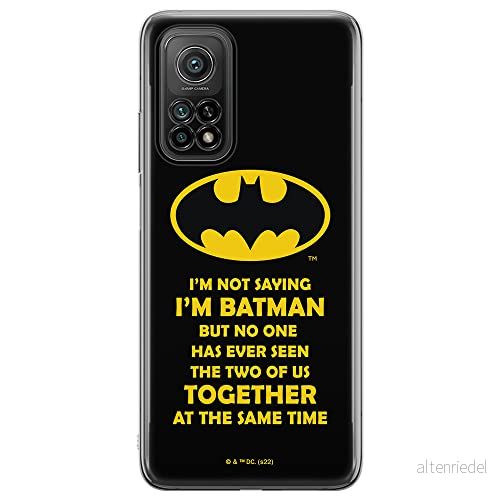 ERT GROUP mobiltelefonfodral för Huawei P30 originalt och officiellt licensierat DC mönster Batman 053 Vit optimalt anpassad till formen på mobiltelefonen, fodral tillverkad av TPU plast 5905131551061