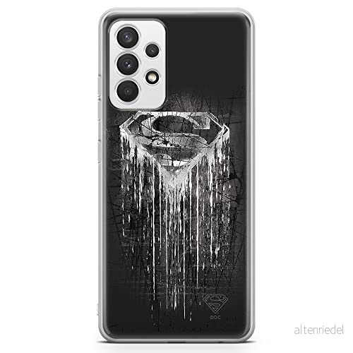 ERT GROUP mobiltelefonfodral för Samsung A32 4G LTE originalt och officiellt licensierat DC mönster Superman 003 optimalt anpassad till formen på mobiltelefonen, fodral tillverkad av TPU plast 5903040471951