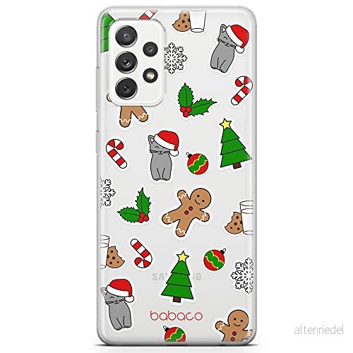 ERT GROUP mobiltelefonfodral för Samsung A72 5G originalt och officiellt licensierat Babaco mönster Winter 006 optimalt anpassad till formen på mobiltelefonen, gedeeltelijk transparant 5903040076293