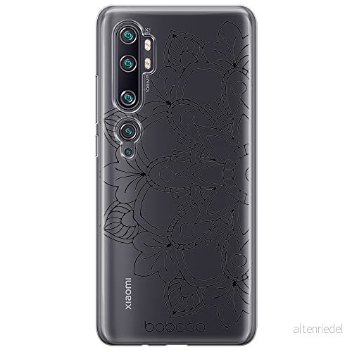 ERT GROUP mobiltelefonfodral för Xiaomi MI NOTE 10 / PRO originalt och officiellt licensierat Babaco mönster Mandalas 005 anpassad till formen på mobiltelefonen, gedeeltelijk transparant 5904805833984