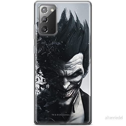 ERT GROUP mobiltelefonfodral för Samsung GALAXY NOTE 20 originalt och officiellt licensierat DC mönster Joker 002 optimalt anpassad till formen på mobiltelefonen, fodral tillverkad av TPU plast 5903932034783