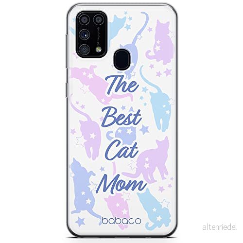 ERT GROUP mobiltelefonfodral för Samsung M31 originalt och officiellt licensierat Babaco mönster Cats 017 optimalt anpassad till formen på mobiltelefonen, fodral tillverkad av TPU plast 5905131082978