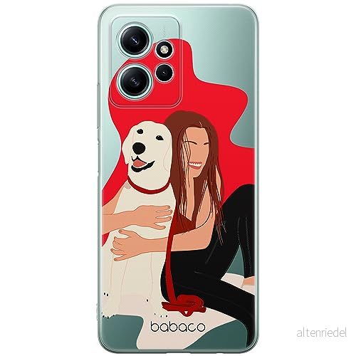 ERT GROUP mobiltelefonfodral för Xiaomi REDMI NOTE 12 4G originalt och officiellt licensierat Babaco mönster Dogs 006 optimalt anpassad till formen på mobiltelefonen, gedeeltelijk transparant 5905511946326