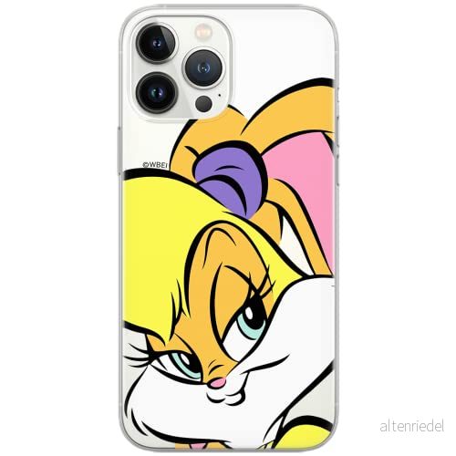 ERT GROUP mobiltelefonfodral för Apple Iphone 6/6S originalt och officiellt licensierat Looney Tunes mönster Lola 001 Vit optimalt anpassad till formen på mobiltelefonen, gedeeltelijk transparant 5903040884379