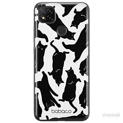 ERT GROUP mobiltelefonfodral för Xiaomi REDMI 9C originalt och officiellt licensierat Babaco mönster Cats 005 optimalt anpassad till formen på mobiltelefonen, fodral tillverkad av TPU plast 5905131101587