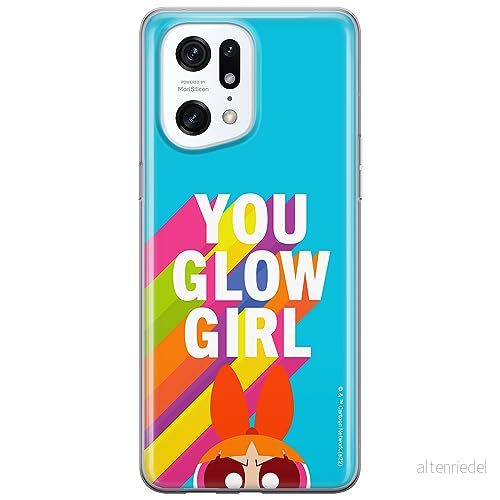 ERT GROUP mobiltelefonfodral för Oppo FIND X5 PRO originalt och officiellt licensierat The Powerpuff Girls mönster 042, fodral tillverkad av TPU plast 5905511985813